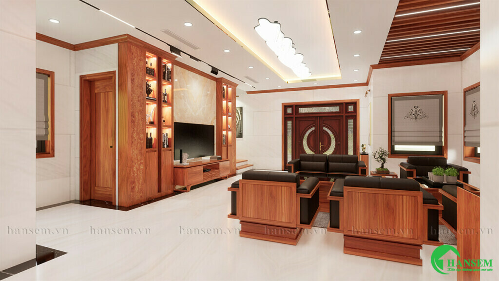 Phòng khách đại diện cho căn nhà cần được thiết kế tỉ mỉ và tối ưu công năng thẩm mỹ