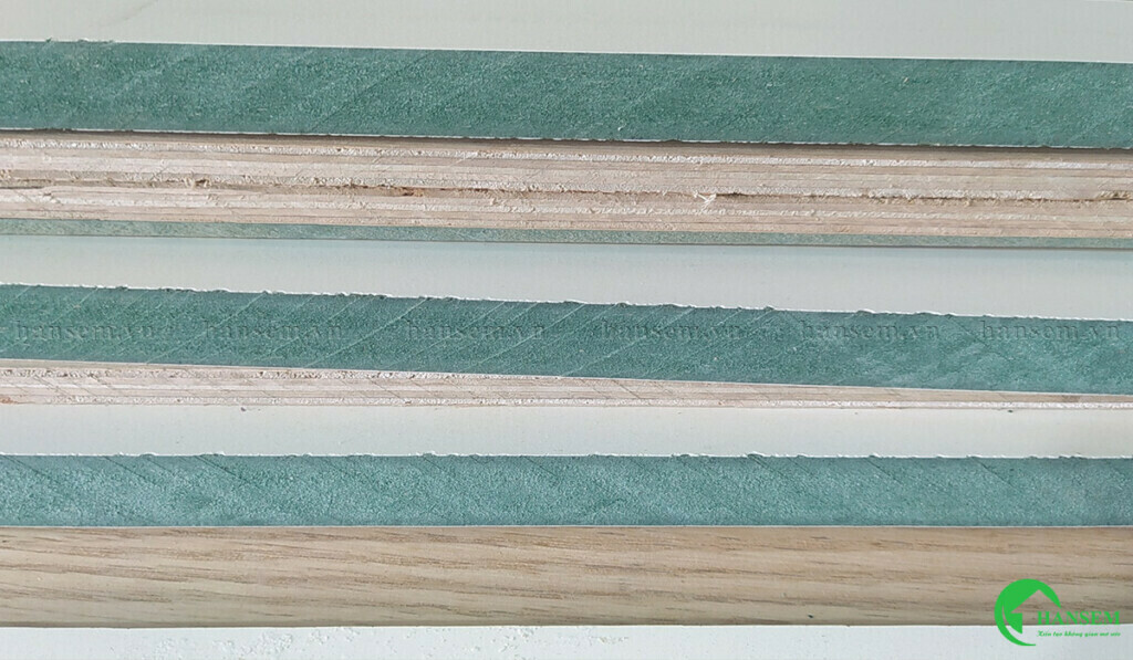 tủ bếp gỗ mdf lõi xanh chống ẩm