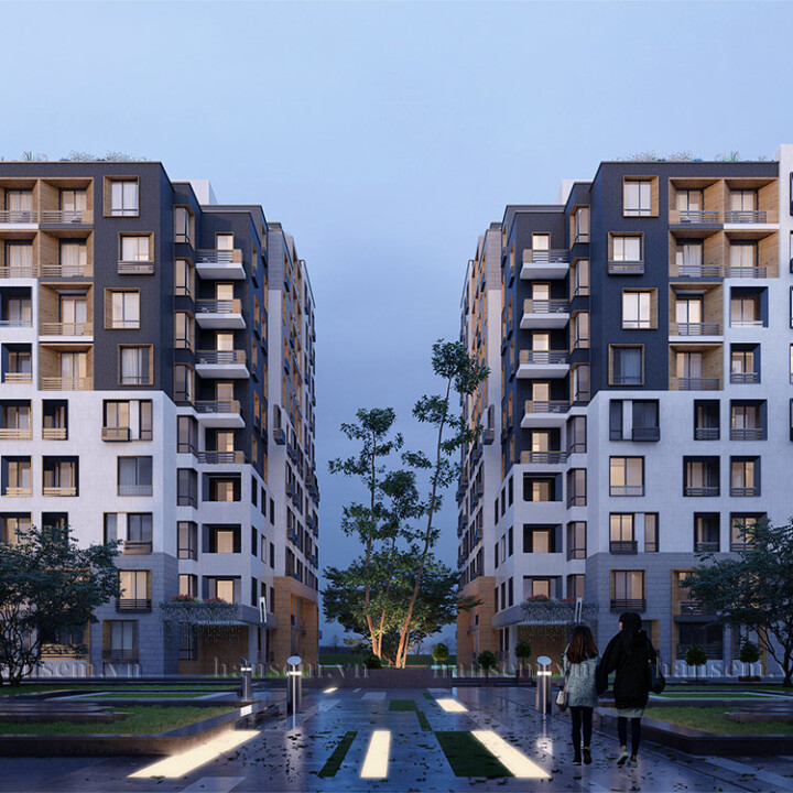 thiết kế kiến trúc ngoại thất căn hộ chung cư tại thành phố vinh