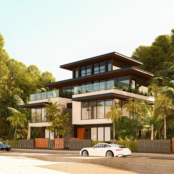thiết kế kiến trúc nhà chị giang tại thành phố vinh nghệ an