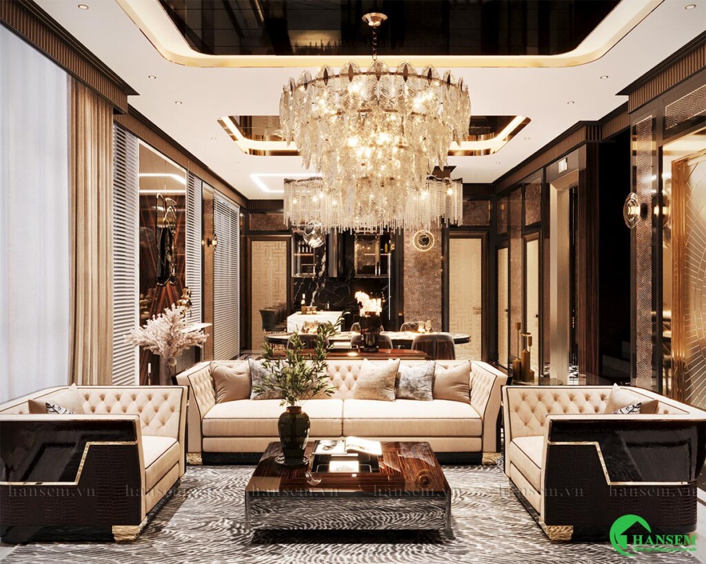 Thiết Kế Nội Thất Villa Nhà Anh Hiếu Eco Central Park Vinh