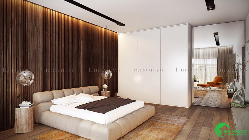 Không gian phòng ngủ đẹp theo phong cách hiện đại