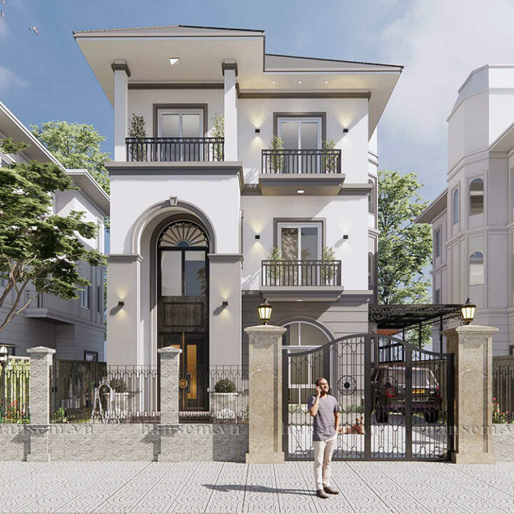 thiết kế thi công nội thất biệt thự nhà anh nguyên khu đô thị heritage vinh