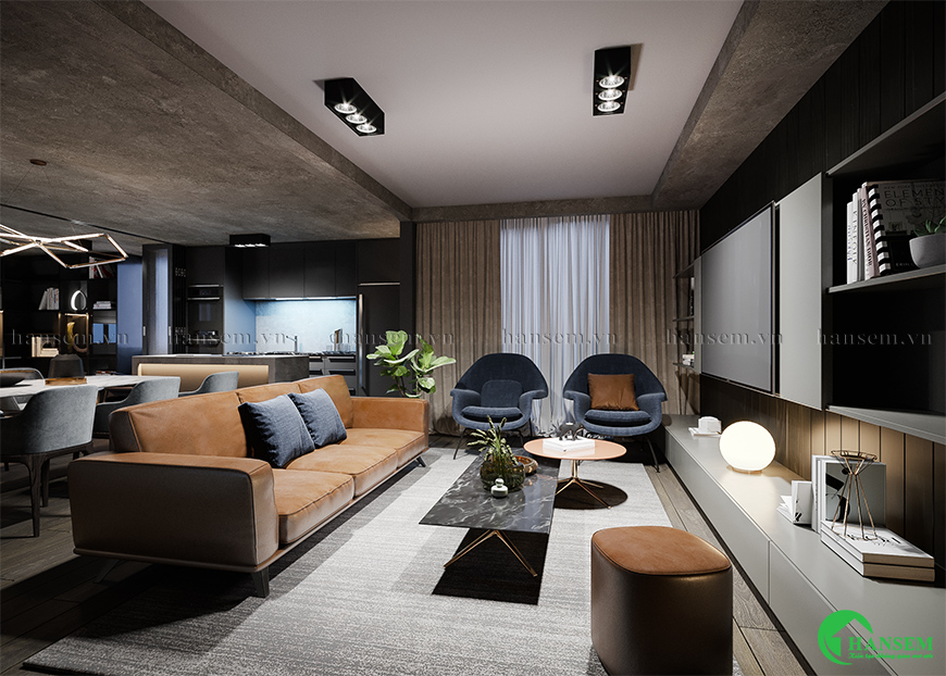 Bố trí ánh sáng tạo chiều sâu cho không gian