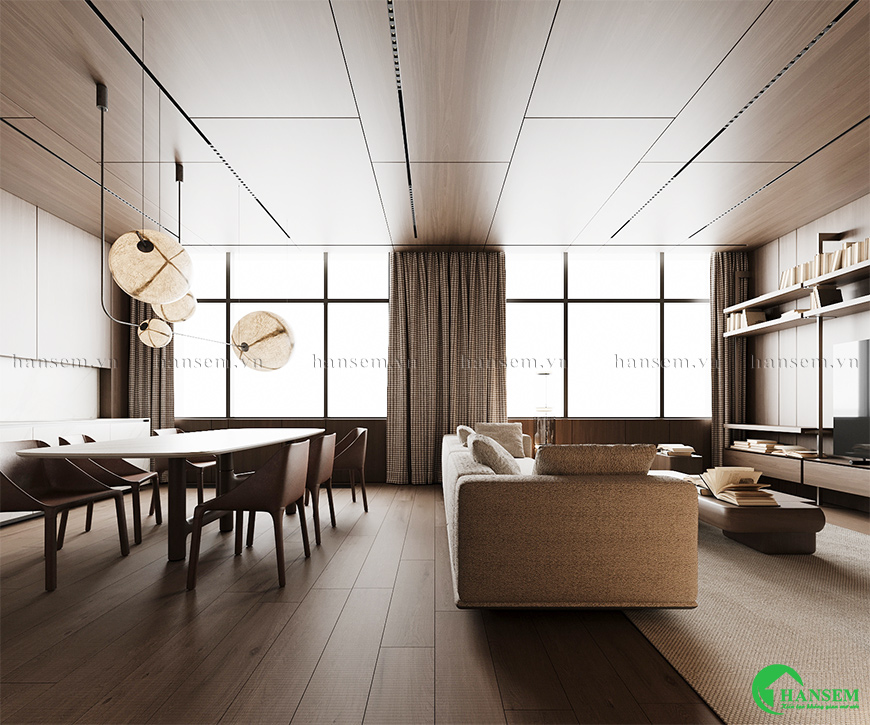 Bố trí thông minh và linh hoạt mà không làm rối mắt không gian