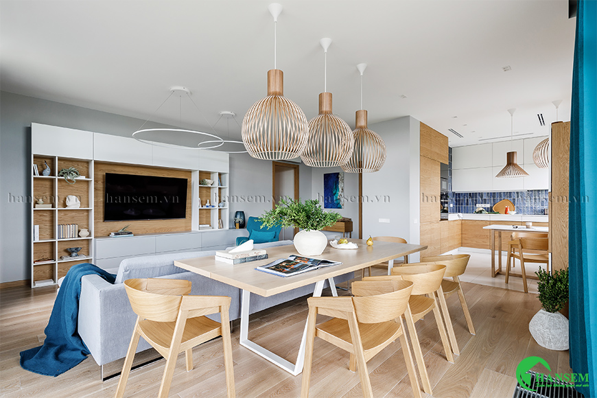 Không gian mở tạo sự gắn kết trong đời sống gia đình