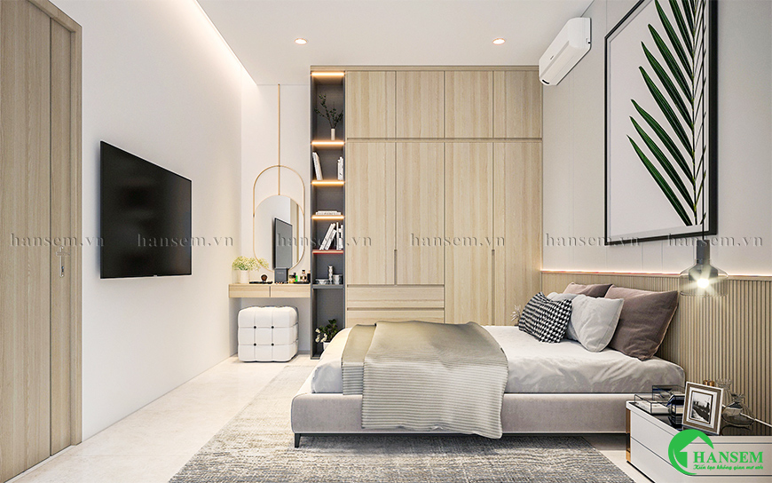 Phòng ngủ chuẩn công năng và phản ánh gu thẩm mỹ nhịp sống của gia chủ