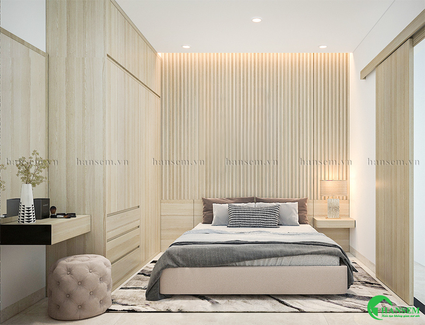 Chất liệu gỗ công nghiệp sang trọng và bền bỉ