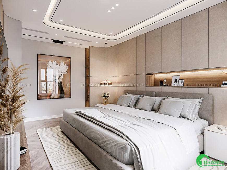 Bố trí ánh sáng hài hòa và nội thất xứng tầm mang lại sự tiện lợi