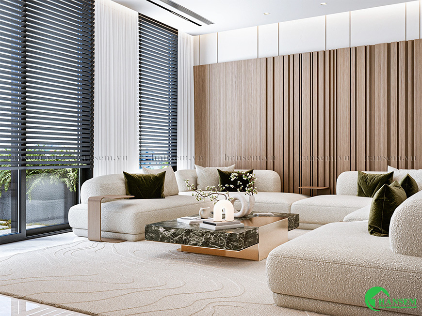 Thiết kế không gian nội thất hiện đại tối ưu công năng sử dụng