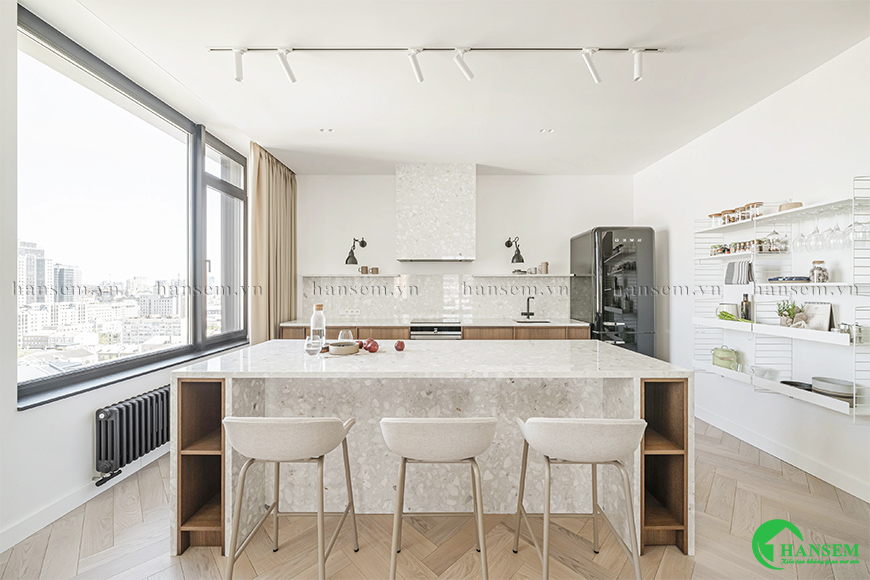 Thiết kế thi công nội thất căn hộ chung cư 80m2