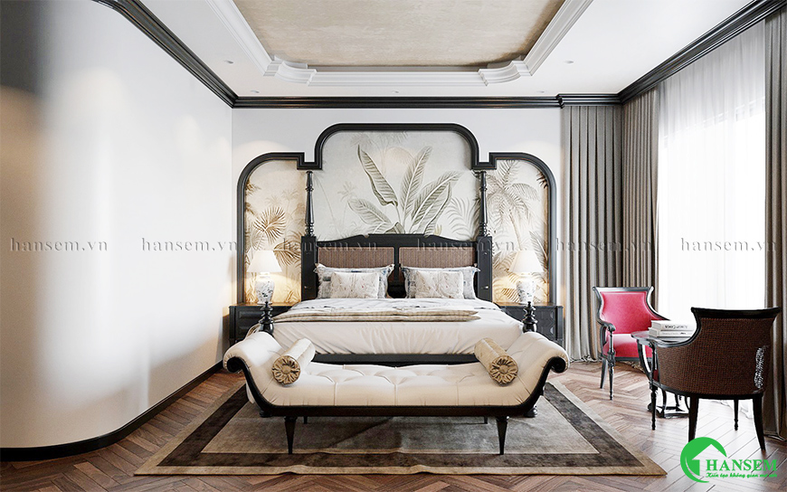 Phòng ngủ sang trọng thiết kế cách tân
