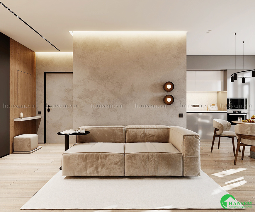 thiết kế nội thất chung cư 120m2 3 phòng ngủ