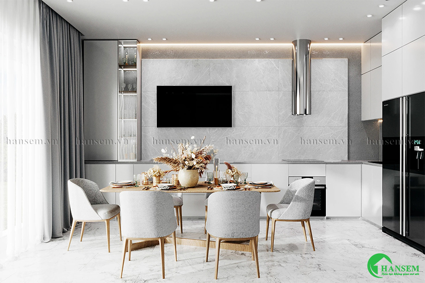 thiết kế nội thất chung cư 125m2