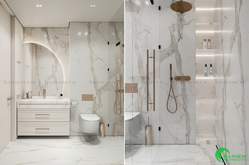thiết kế nội thất chung cư 125m2