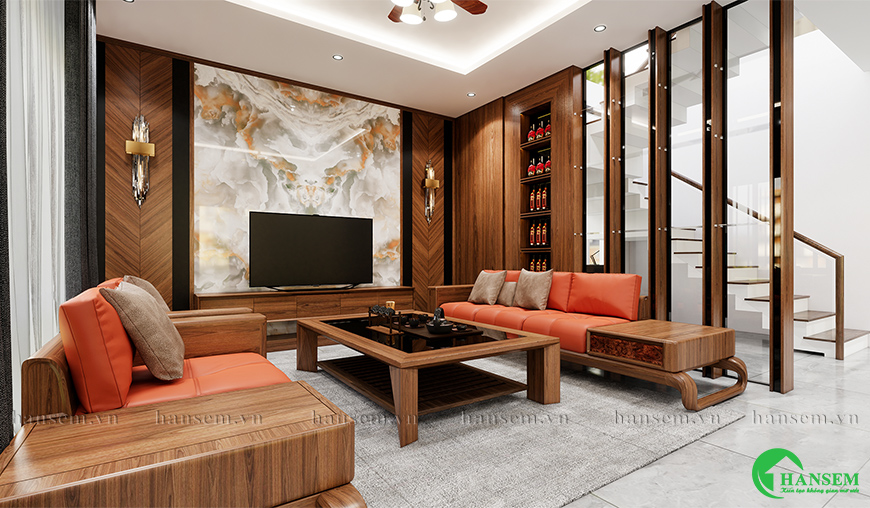 thiết kế thi công nội thất tại khu đô thị vincom shophouse thái hòa