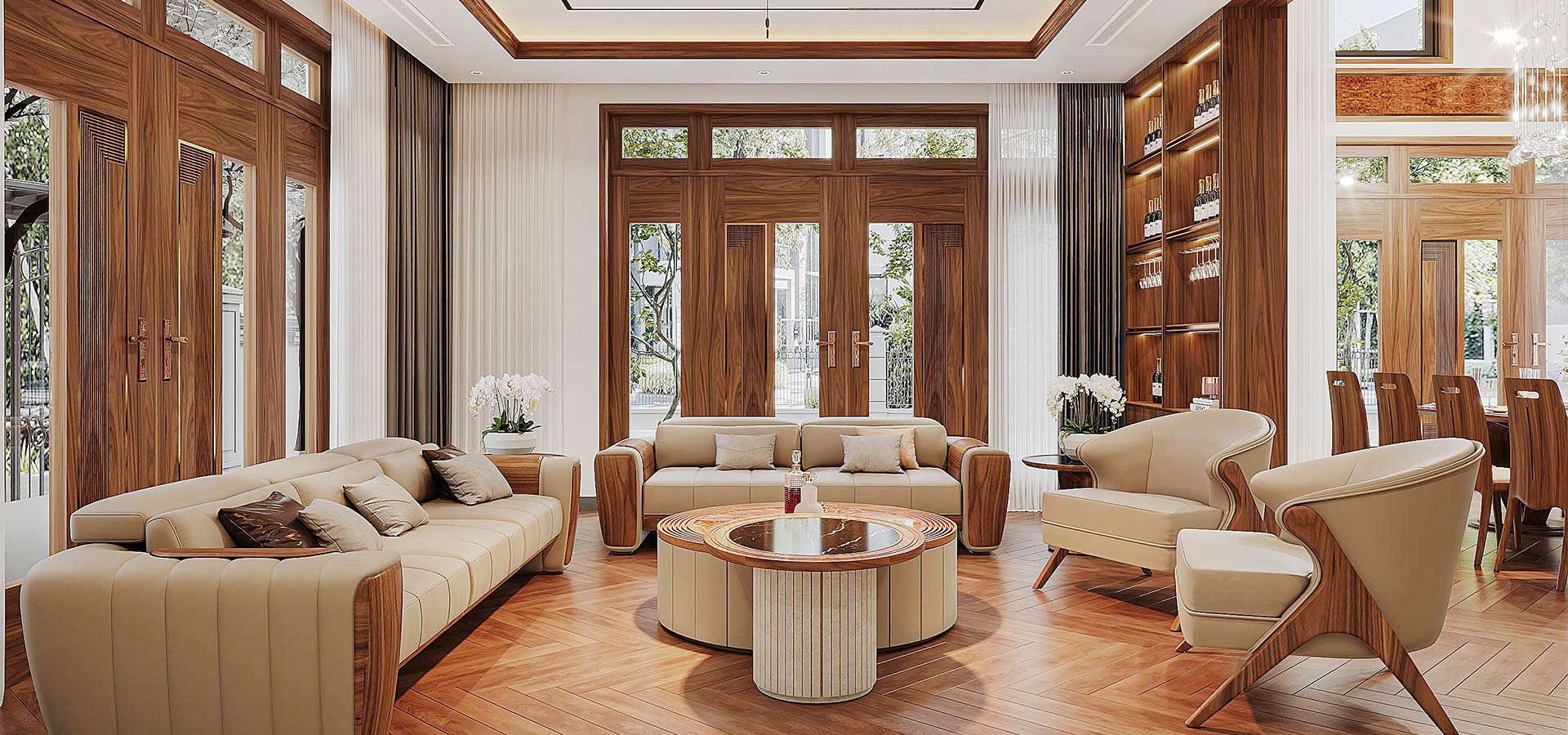 thiết kế thi công nội thất nhà anh dương tại phường thành vinh