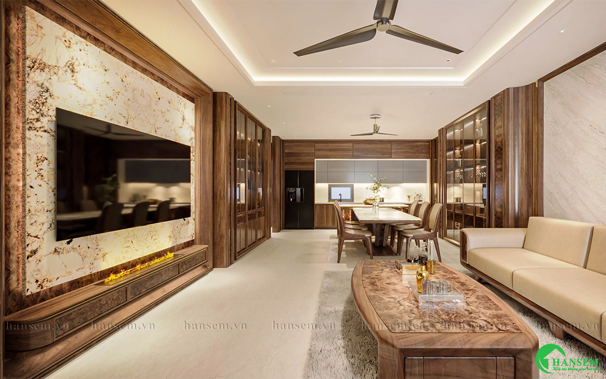 thiết kế thi công nội thất nhà chị hân tại phường trường vinh