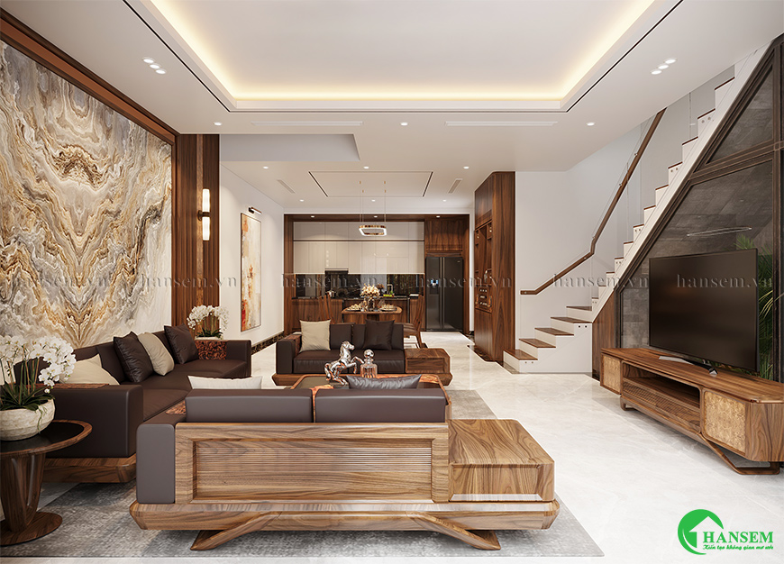 thiết kế thi công nội thất tại đông lộc