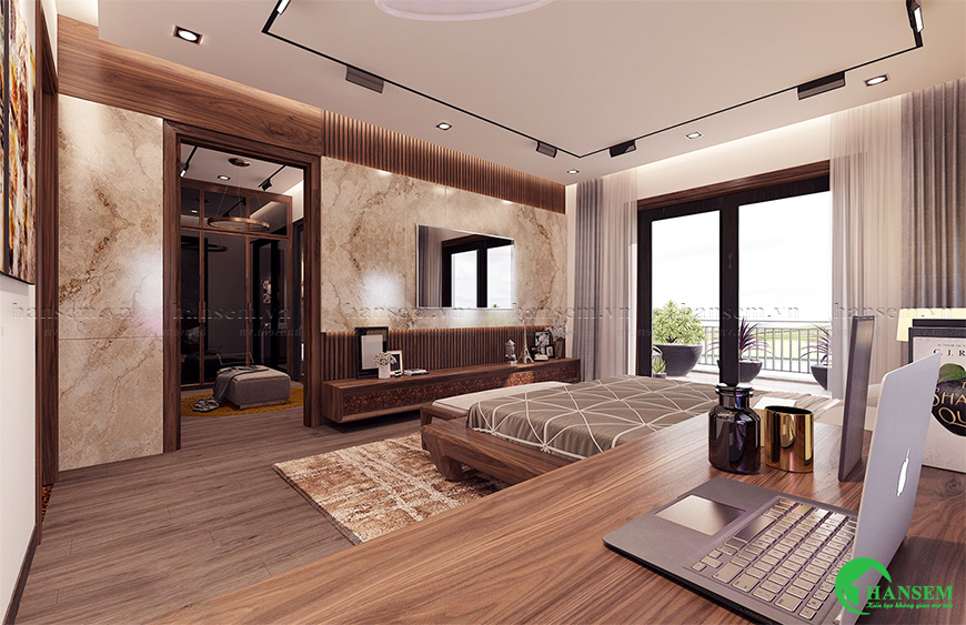Ý tưởng thiết kế thi công phòng ngủ độc đáo sắp xếp đồ nội thất khoa học hài hòa