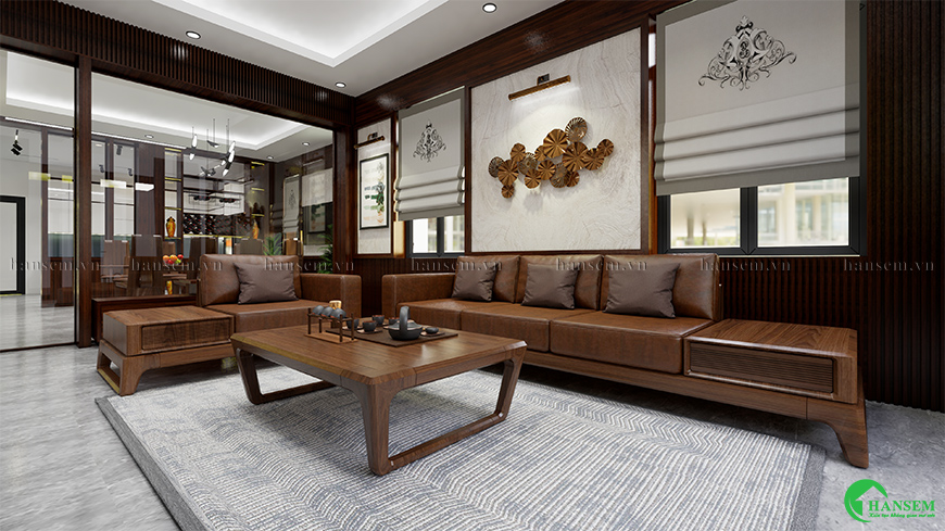 Kết hợp hài hòa giữa màu sắc và chất liệu mang đến sự độc đáo trong hành trình xây dựng tổ ấm