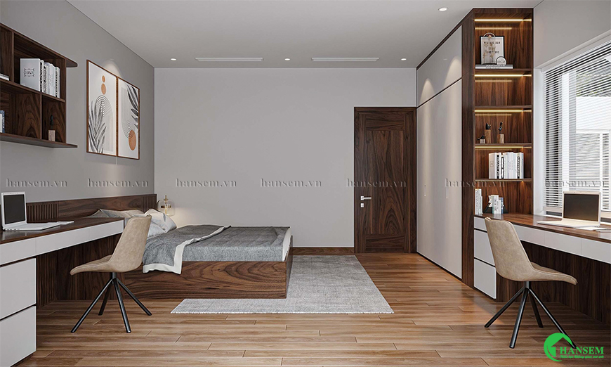 Thiết kế căn phòng ngủ đẹp kiến tạo cảm xúc nghỉ ngơi thoải mái và gắn bó lâu dài