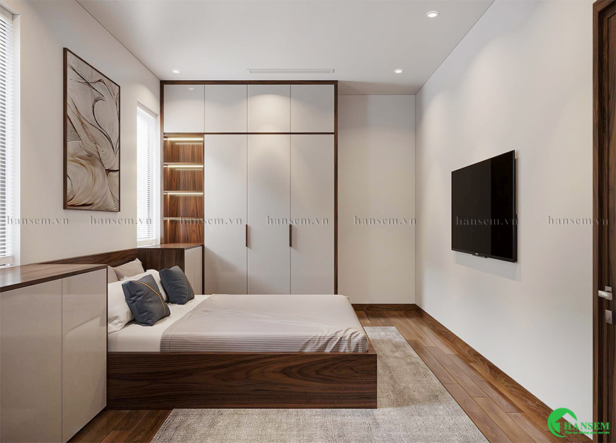 Sử dụng đồ nội thất đẹp theo xu hướng và sắp đặt tinh tế trong căn phòng hài hòa