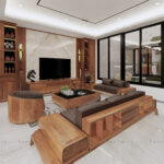 thiết kế thi công nội thất tại kim liên