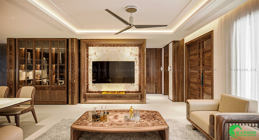 thiết kế thi công nội thất tại kim liên
