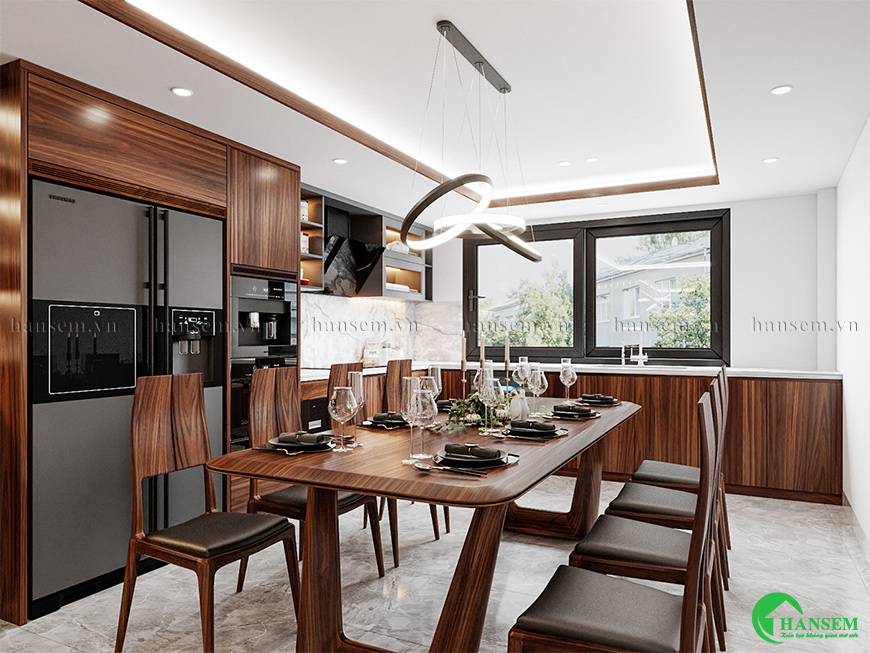 thiết kế thi công nội thất tại quan thành