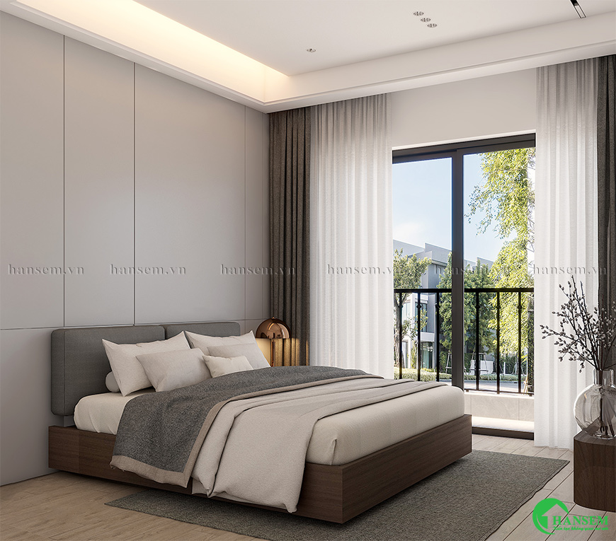 Thiết kế tối giản và bố trí cửa phù hợp để mang lại sự trọn vẹn riêng tư thoải mái