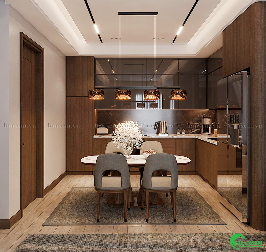 thiết kế thi công nội thất tại thiên nhẫn