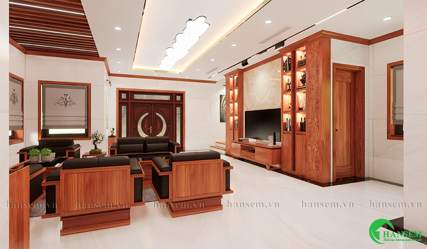 thiết kế thi công nội thất tại thiên nhẫn