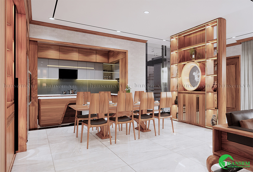 Tổng thể hài hòa và trang trí tinh tế tiện nghi