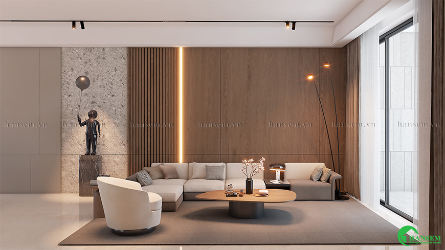 Không gian sống hiện đại và thông thoáng