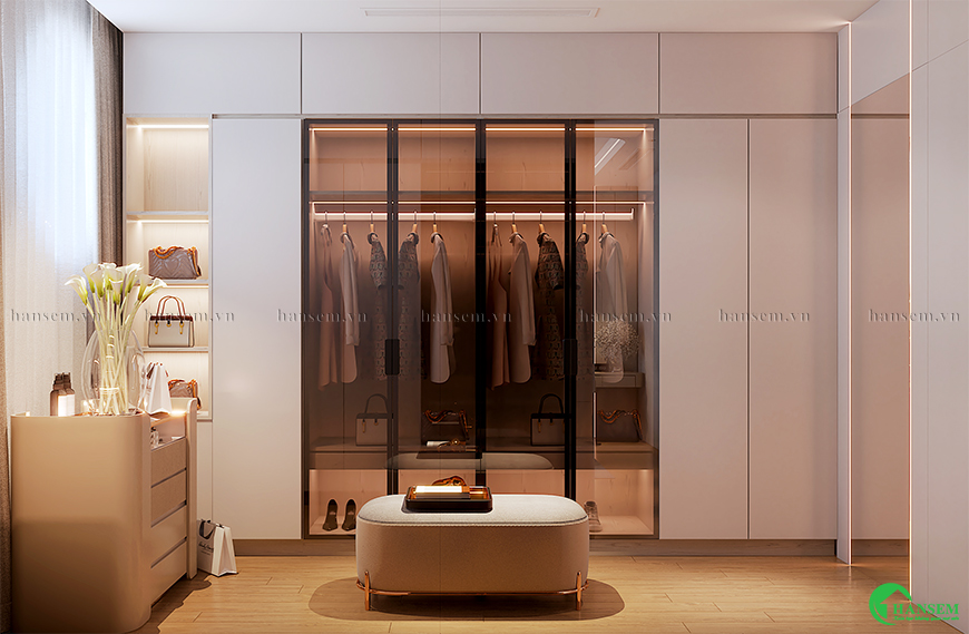 Bố trí công năng sử dụng tối ưu với cảm giác nhẹ nhàng hiện đại