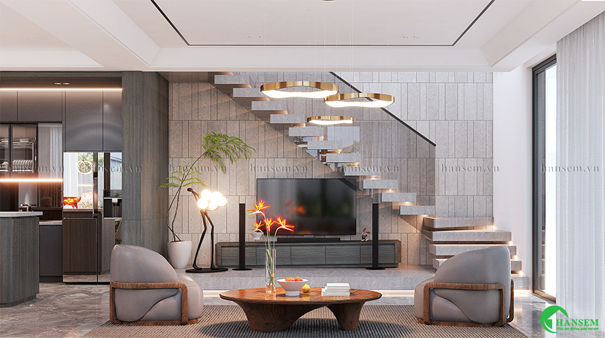 Thiết kế công năng căn đối và tận hưởng cảm giác thư giãn trọn vẹn cho gia đình