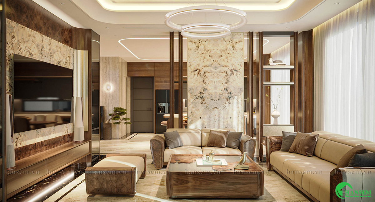 thiết kế thi công nội thất nhà anh sâm tại vinh hưng