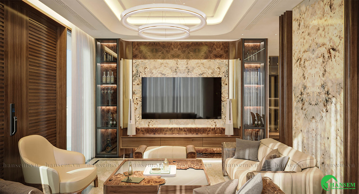 thiết kế thi công nội thất nhà anh sâm tại vinh hưng