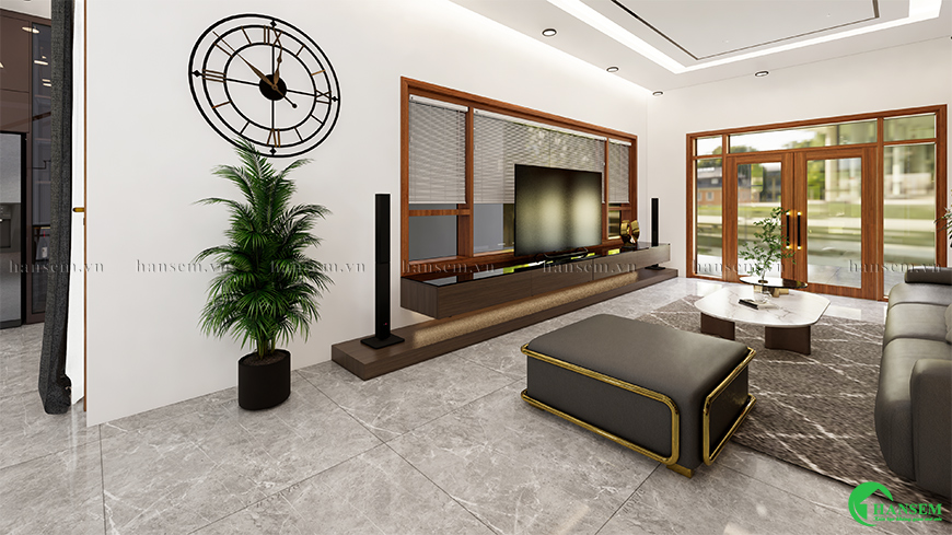 sáng tạo thể hiện sự phóng khoáng và cá tính của gia chủ