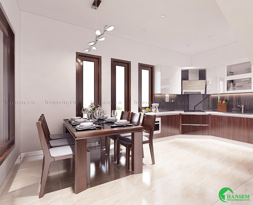 kết hợp chất liệu ấm áp và ngọt ngào