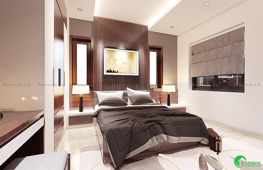 Phòng ngủ nơi gia chủ sinh hoạt riêng tư và có những giấc ngủ ngon