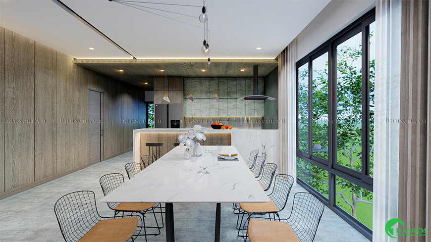 thiết kế thi công nội thất tại hoành sơn