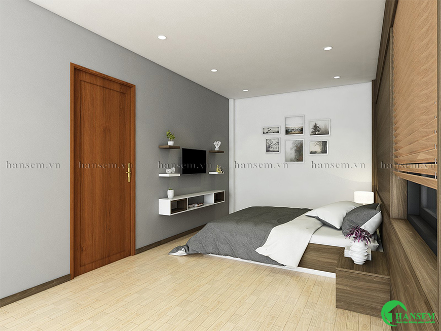 Không gian thoáng đãng tối giản mang đến giấc ngủ ngon cho gia chủ