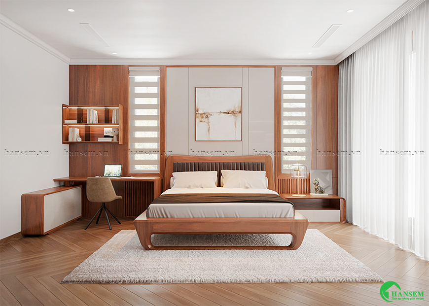 Phòng ngủ nghỉ ngơi tái tạo năng lượng đồng thời thể hiện phong cách cá tính