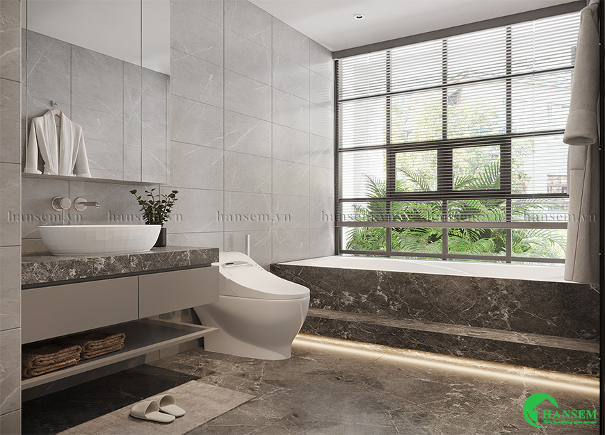 Tối ưu không gian mang lại cảm giác thông thoáng và sang trọng