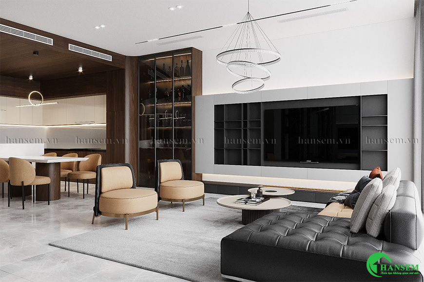 Thiết kế tinh tế để không gian trở nên rộng mở thoáng đãng và tràn đầy năng lượng