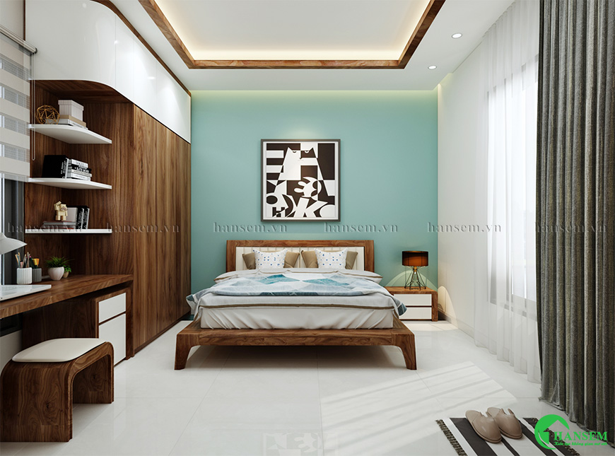 Tối ưu diện tích bố trí nội thất khoa học và lựa chọn vật liệu phù hợp để có không gian thẩm mỹ tiện nghi