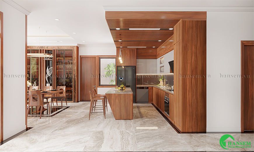 Đường nét thiết kế chắt lọc từ tinh thần thẩm mỹ đỉnh cao kết hợp cùng vật liệu tuyển chọn khắt