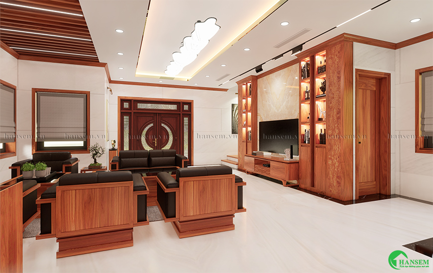 thiết kế thi công nội thất tại thạch hà